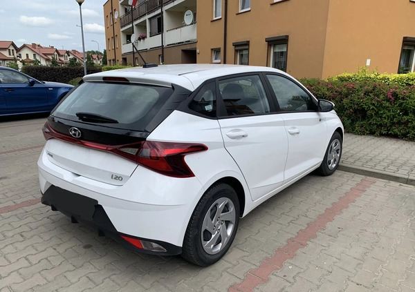 Hyundai i20 cena 59000 przebieg: 22000, rok produkcji 2021 z Ostroróg małe 29